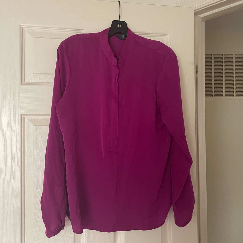 Ralph Lauren fuchsia top - Picture 2 of 2